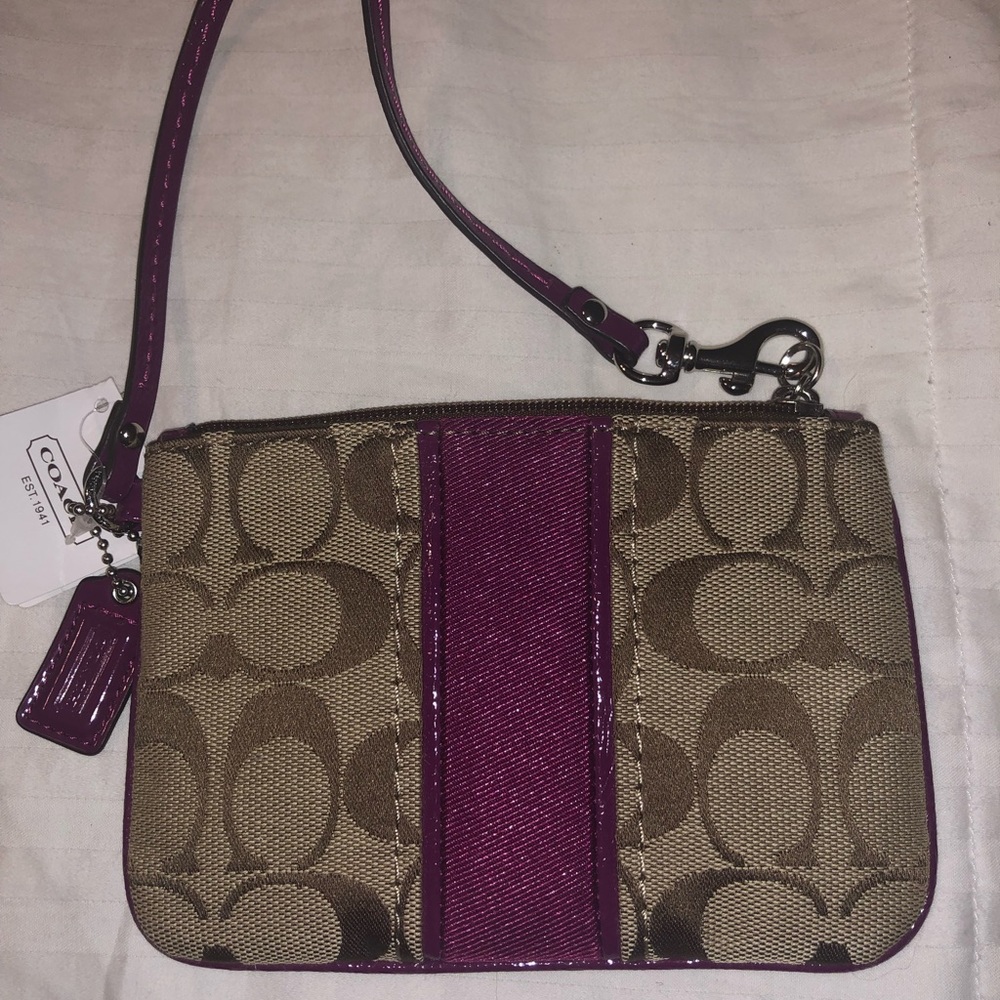Coach Wristlet NWT